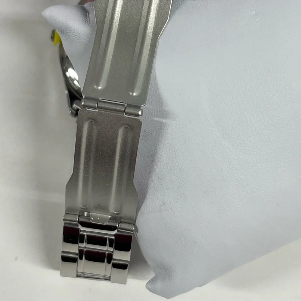 NIB BULOVA STAINLESS STEEL WATCH